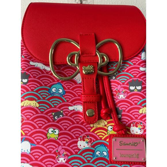 Loungefly Sanrio Hello Kitty And Friends Mini Backpack 60th Anniversary - Picture 3 of 7
